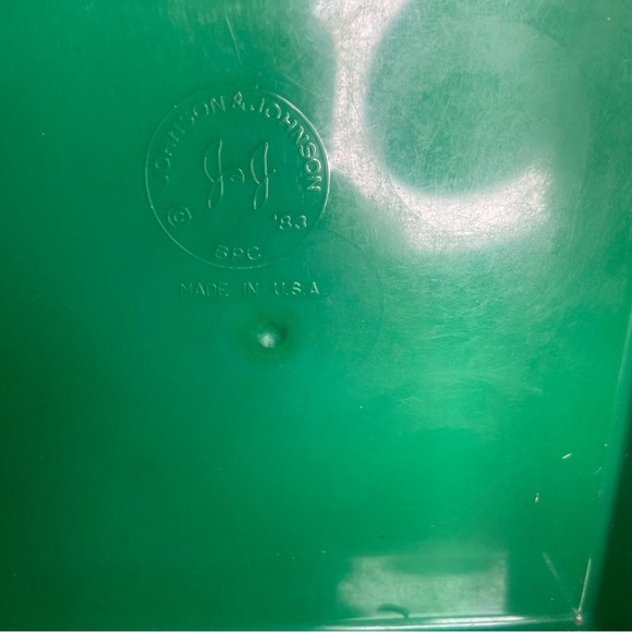 Vintage Johnson & Johnson Stack and Dump Truck Toy Made in USA 1983 & 10 shapes - Picture 7 of 8